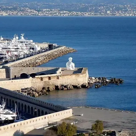 Apartamento Terrasse Magnifique Vue Et Yachts Antibes